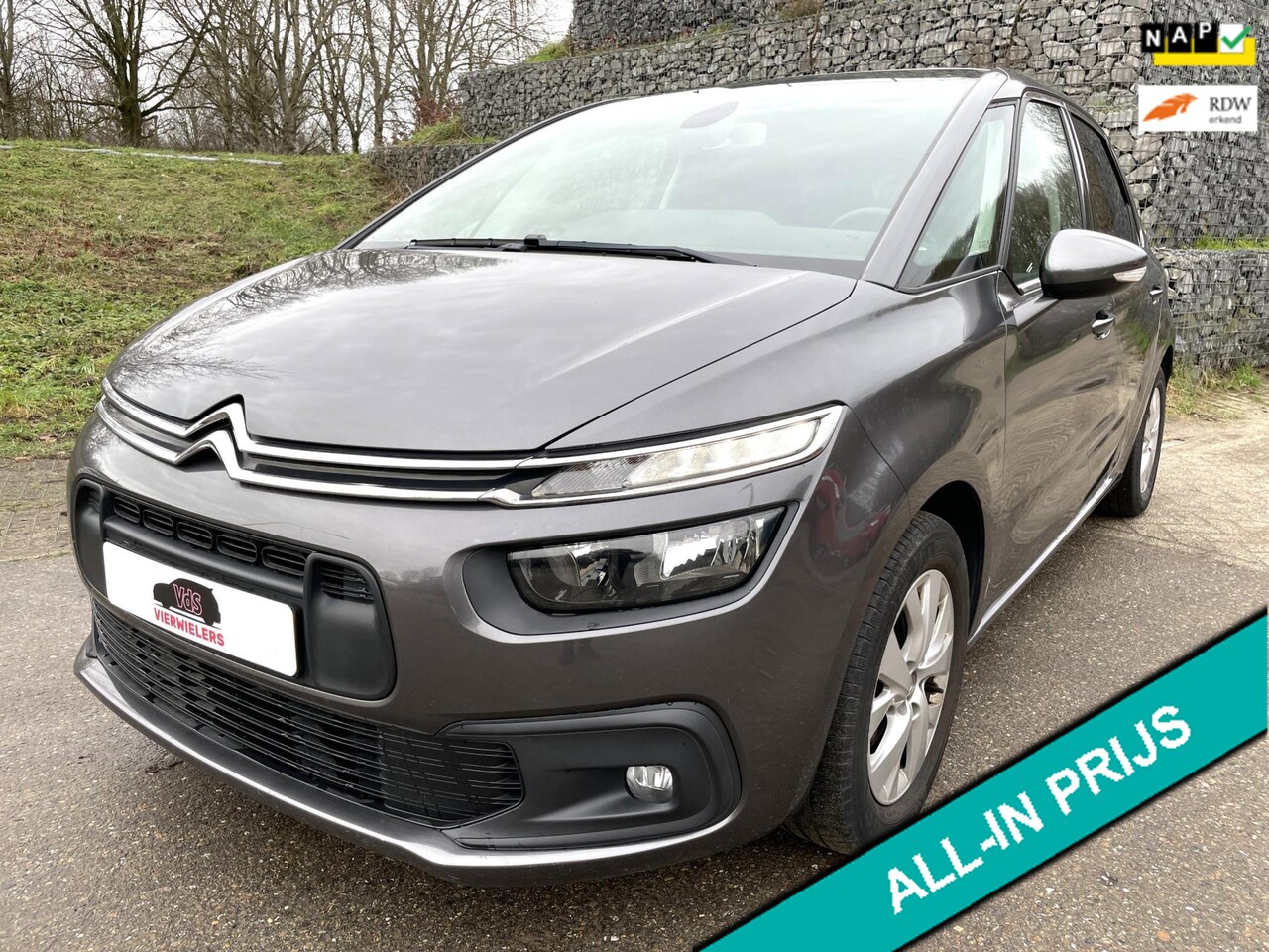 Citroën C4 SpaceTourer - 1.2 Selection Apple Carplay CruiseControle - AutoWereld.nl