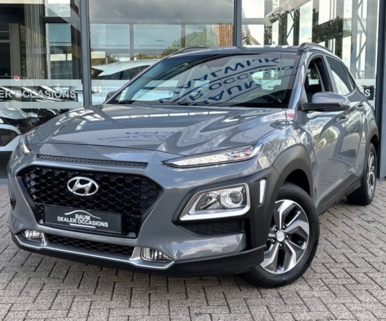 Hyundai Kona - 1.6 GDI HEV FASHION AUTOMAAT AIRCO PDC-CAMERA CARPLAY. - AutoWereld.nl