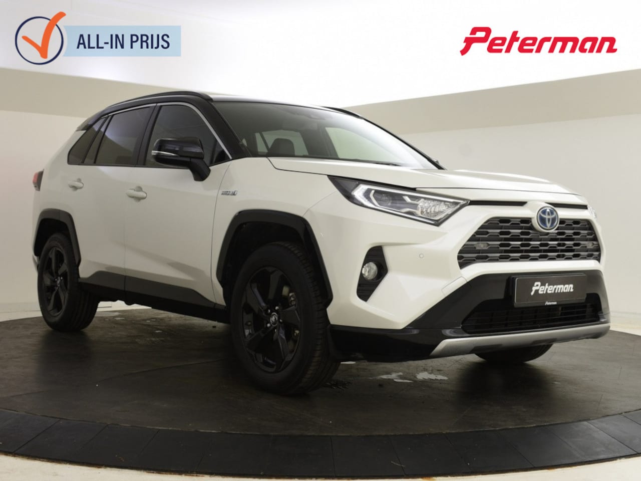Toyota RAV4 - 2.5 Hybrid Bi-Tone | Navigatie | Parkeersensoren V+A | Stoelverw - AutoWereld.nl