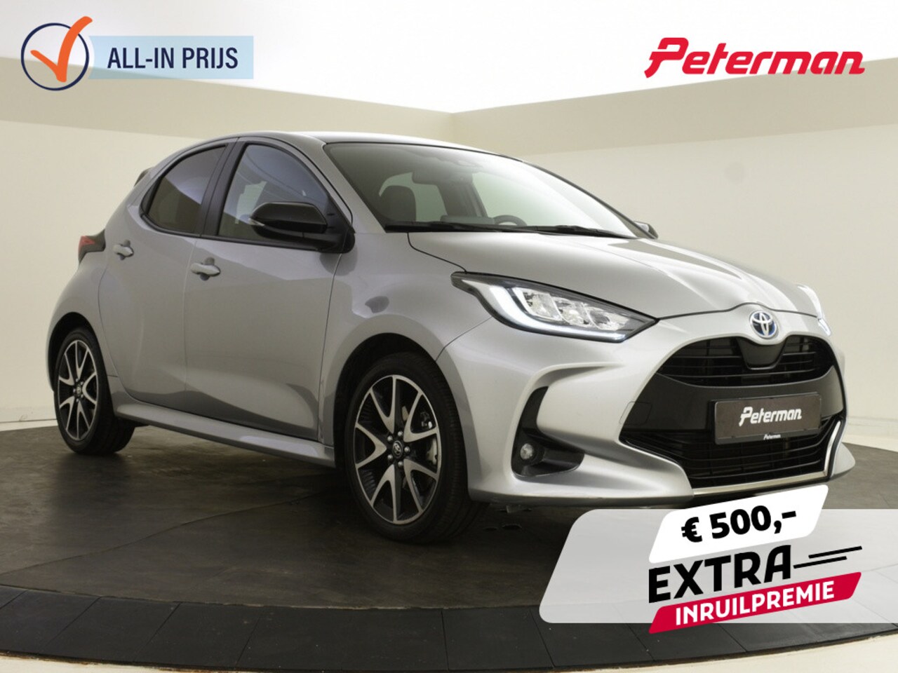 Toyota Yaris - 1.5 Hybride Executive | Panoramadak | Carplay | Keyless - AutoWereld.nl