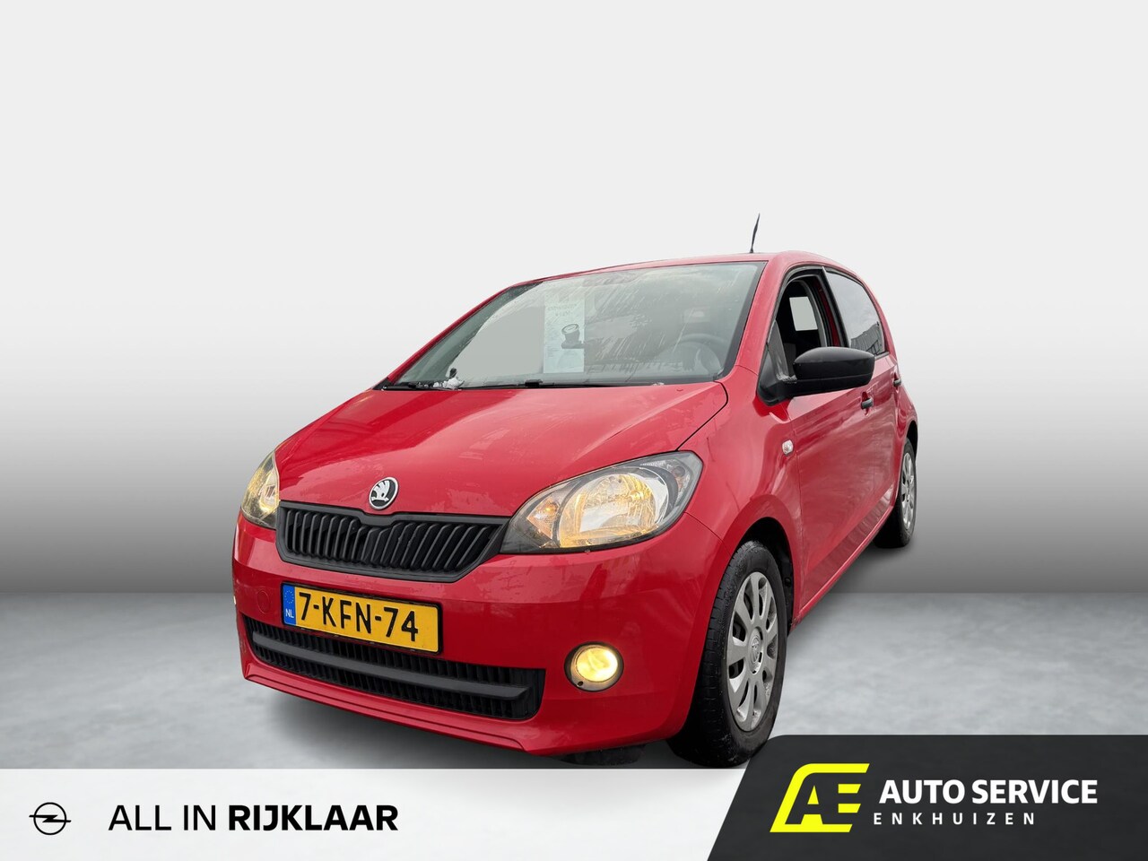 Skoda Citigo - 1.0 Greentech Arctic Incl. Airco, oh.beurt-apk-6 maanden garantie ! - AutoWereld.nl