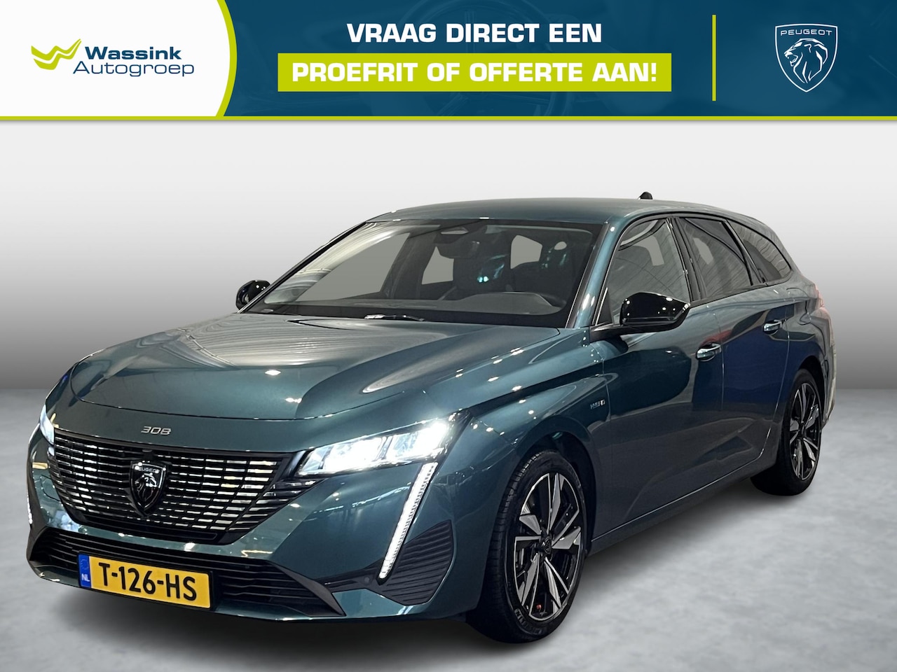 Peugeot 308 SW - 1.6 Plug-in Hybrid 180 Allure | Achteruitrijcamera | Cruise Control | Navigatie | Apple Ca - AutoWereld.nl