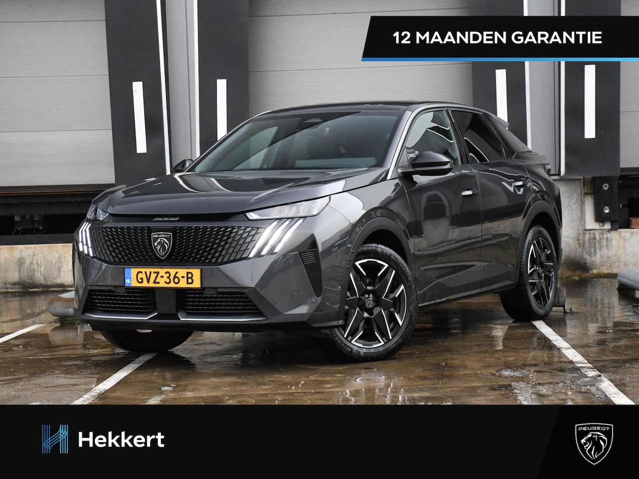 Peugeot 3008 - Allure 1.2 Hybrid 145pk Automaat DODE HOEK | ADAPT. CRUISE | 19''LM | 360° CAM. | NAVI | D - AutoWereld.nl