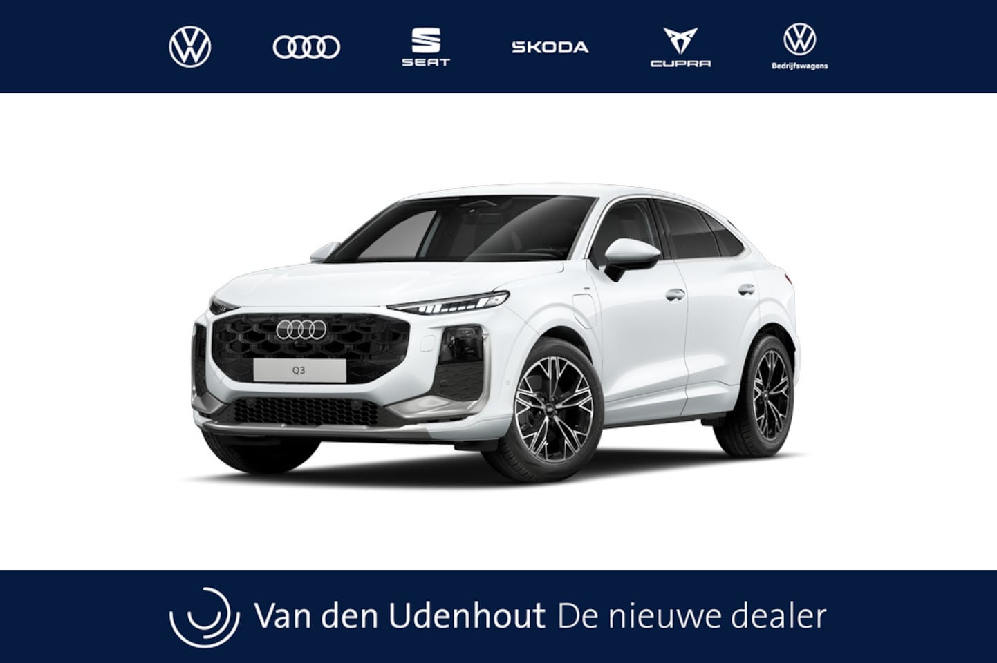 Audi Q3 Sportback - e-hybrid 272 S tronic S edition Automaat | Ledkoplampen, ledachterlichten, dynamische knip - AutoWereld.nl