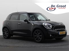 MINI Countryman - 1.6 Cooper S Pepper Leder/Stof, Cruise, Stoelverwarming, Bluetooth, PDC, Navigatie, 18"