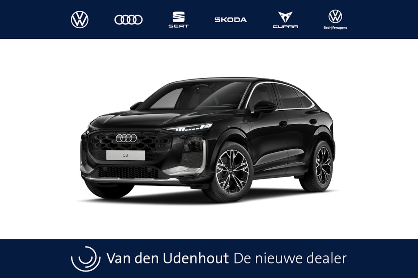 Audi Q3 Sportback - e-hybrid 272 S tronic S edition Automaat | Ledkoplampen, ledachterlichten, dynamische knip - AutoWereld.nl