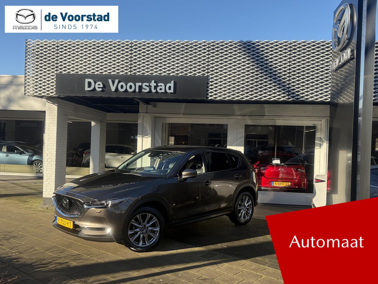 Mazda CX-5 - 2.0 SkyActiv-G 165 Luxury Automaat | trekhaak | Leder | 360 camera | 1e eigenaar | Ned. au - AutoWereld.nl