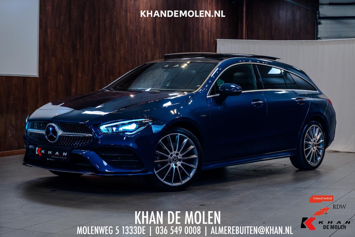 Mercedes-Benz CLA-Klasse - 250e AMG Line Pano|Burmester|Memory|Elektr. Achterklep| - AutoWereld.nl