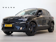Volvo EX40 - 252PK Extended Range Plus Black Edition 82 kWh | Panoramadak | Getint Glas | Stoel & Stuur