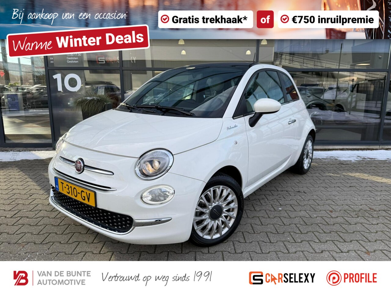 Fiat 500 - 1.0 Hybrid Dolcevita *Cruise Control & Airco* - AutoWereld.nl