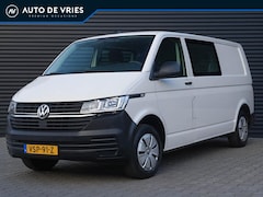 Volkswagen Transporter - 2.0 TDI L2H1 Dubbel Cabine Business | Airco | Carplay | Trekhaak