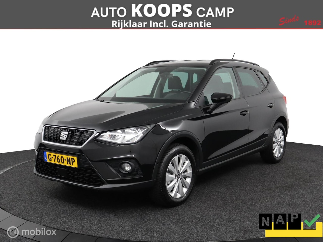 SEAT Arona - 1.0 TSI Style Business Intense |CarPlay | NL-Auto | Clima | Camera | Sensoren V&A | All se - AutoWereld.nl