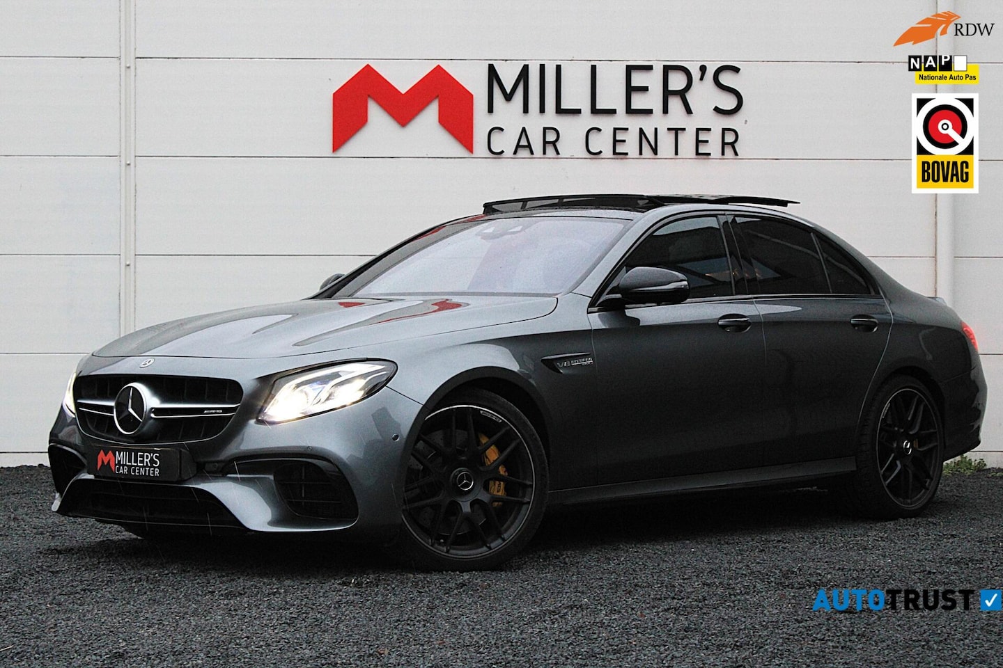 Mercedes-Benz E-klasse - AMG 63 S 4MATIC Premium Plus BOMVOL HUD - AutoWereld.nl