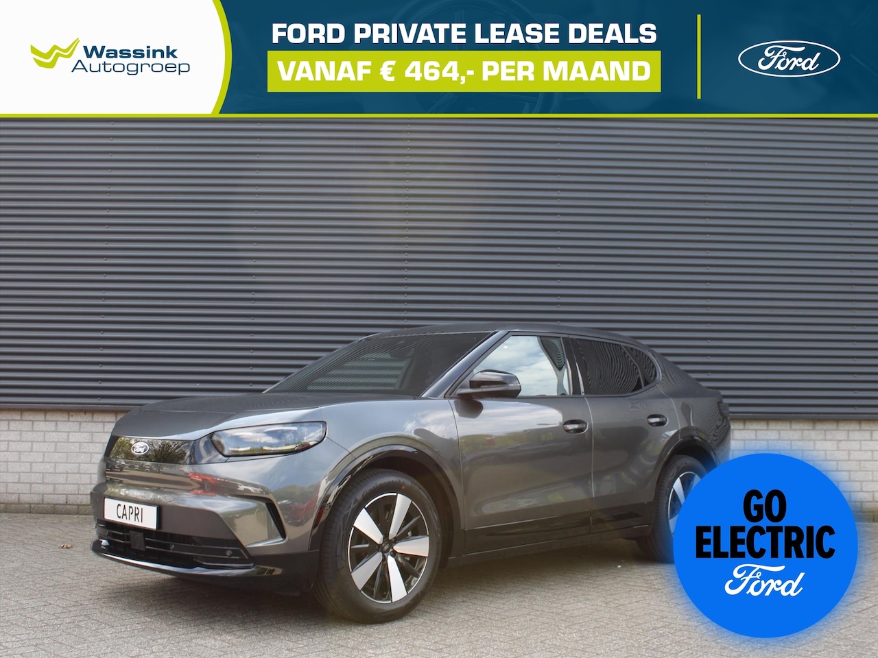 Ford Capri - Extended Range RWD 77kWh 286pk I Camera I Apple Carplay/Android Auto I Adaptive Cruise Con - AutoWereld.nl