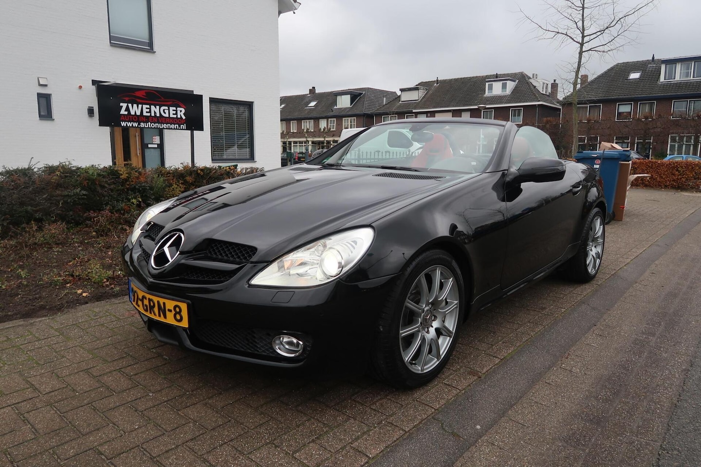 Mercedes-Benz SLK-klasse - 350 Aut Designo NAVIGATIE|MEMORY|AIRSCARF|XENON|ORIGINEEL NEDERLANDS|PERFECT ONDERHOUDEN - AutoWereld.nl