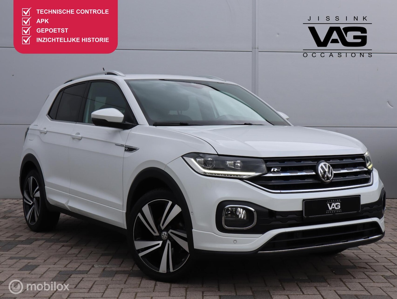 Volkswagen T-Cross - 1.0 TSI R-Line LED CarPlay ACC PDC Clima - AutoWereld.nl
