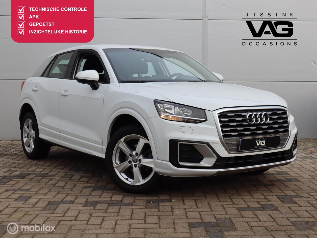 Audi Q2 - 30 TFSI Sport Airco Cruise Navi PDC Parelmoer - AutoWereld.nl