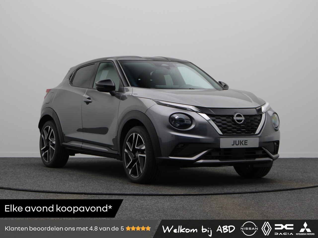 Nissan Juke - N-Design + Technology Pack + Light Cold Pack 1.6L HYBRID 143 | 17" Lichtmetalen velgen | 1 - AutoWereld.nl