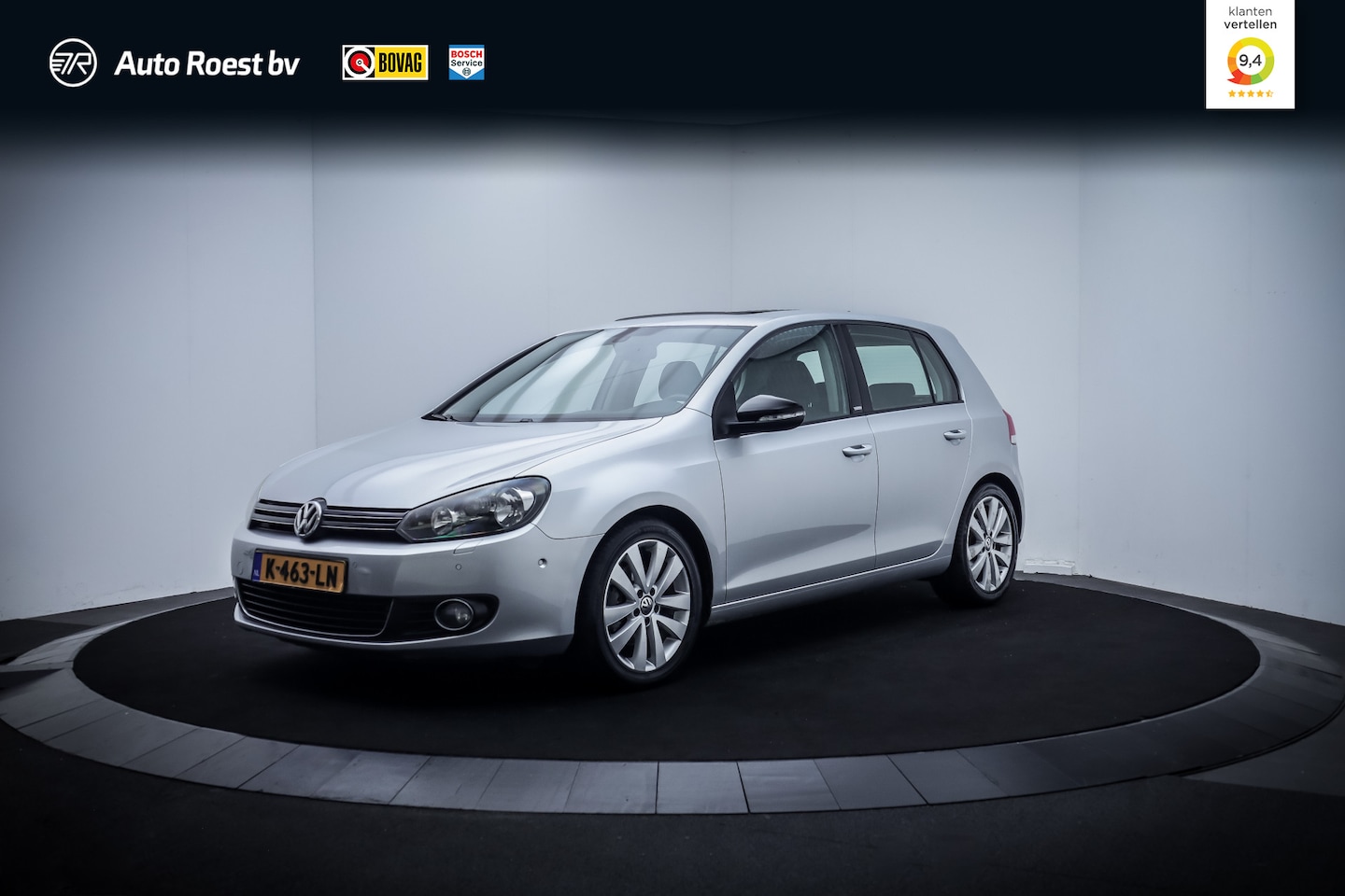 Volkswagen Golf - 1.4TSI Highline SCHUIFDAK | NAVI | STOELVERW | CRUISE | BLUETOOTH | PDC V+A | LMV 17'' - AutoWereld.nl
