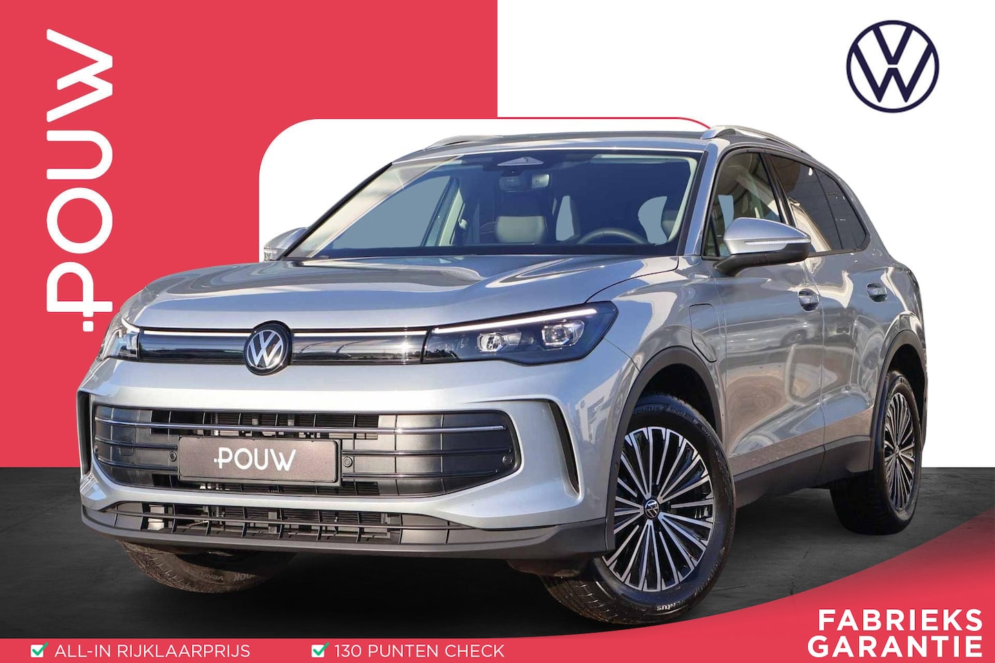 Volkswagen Tiguan - 1.5 eHybrid 204pk Life Edition | SoH 100% | Trekhaak Wegklapbaar | Camera | Elektrische Ac - AutoWereld.nl