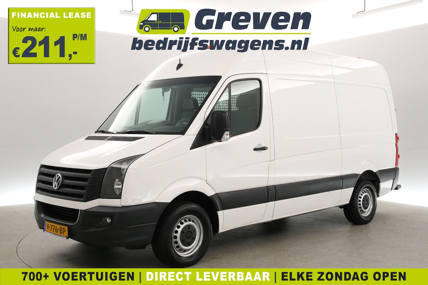 Volkswagen Crafter - 35 2.0 TDI L2H2 | Euro6 | 3500KG Trekgew. | Trekhaak | Airco | Cruise | Elektrpakket - AutoWereld.nl