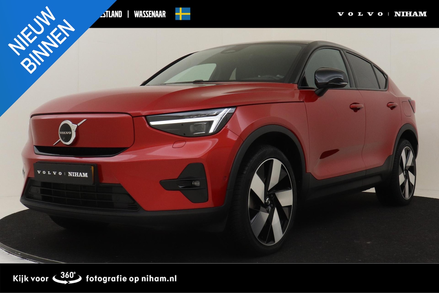 Volvo C40 - RECHARGE TWIN INTRO EDITION 78 kWh -PANO.DAK|HARMAN/KARDON|360°CAM|20"|PRIVACY.GLAS - AutoWereld.nl