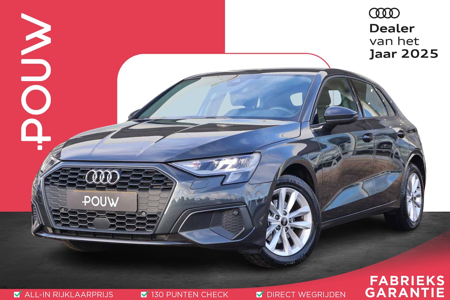 Audi A3 Sportback - 30 TFSI 110pk Pro Line | PDC | Android Auto/Apple Carplay | Adaptive Cruise Control - AutoWereld.nl