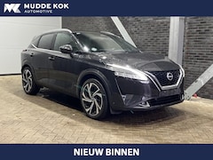 Nissan Qashqai - 1.3 MHEV Xtronic Tekna Plus | Panoramadak | ACC | 360° Camera | Leder | Trekhaak | 20 Inch