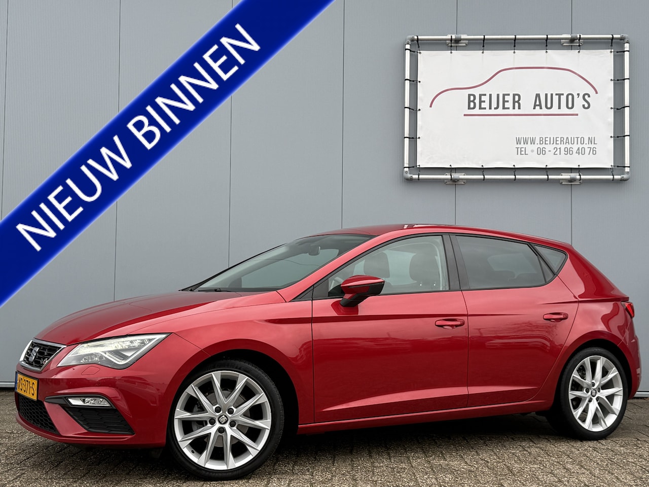 SEAT Leon - 1.4 EcoTSI FR Business Intense Carplay/Trekhaak. - AutoWereld.nl