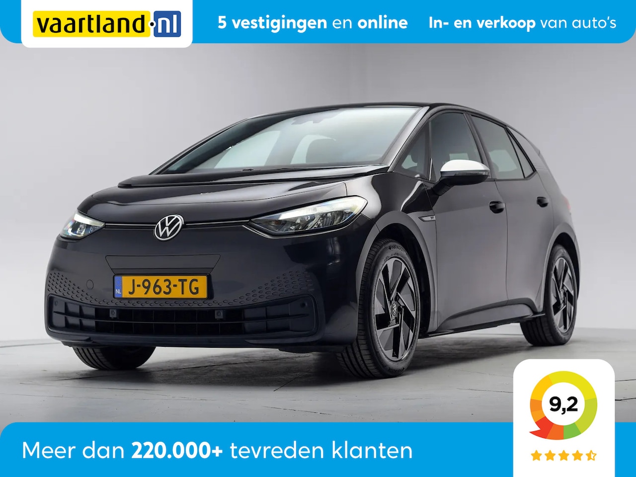 Volkswagen ID.3 - First 58 kWh 3-Fase [ Adapt.cruise Navi Stoelverwarming ] - AutoWereld.nl