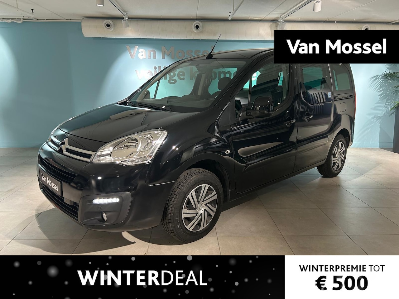 Citroën ë-Berlingo - E-Shine 23 kWh AIRCO | NAVI | PARKEERSENSOREN | UNIEKE KILOMETERSTAND - AutoWereld.nl