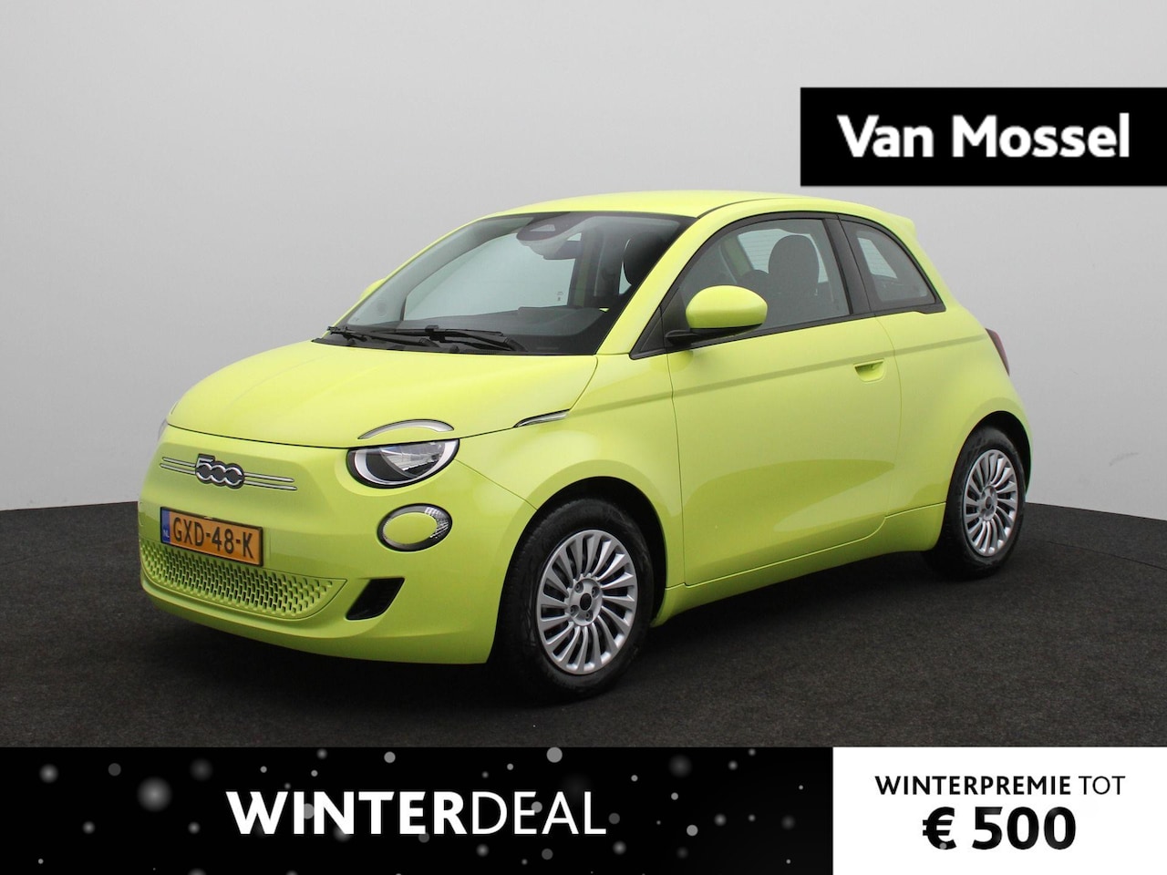 Fiat 500 - RED 24 kWh | Unieke kleur | Carplay | - AutoWereld.nl