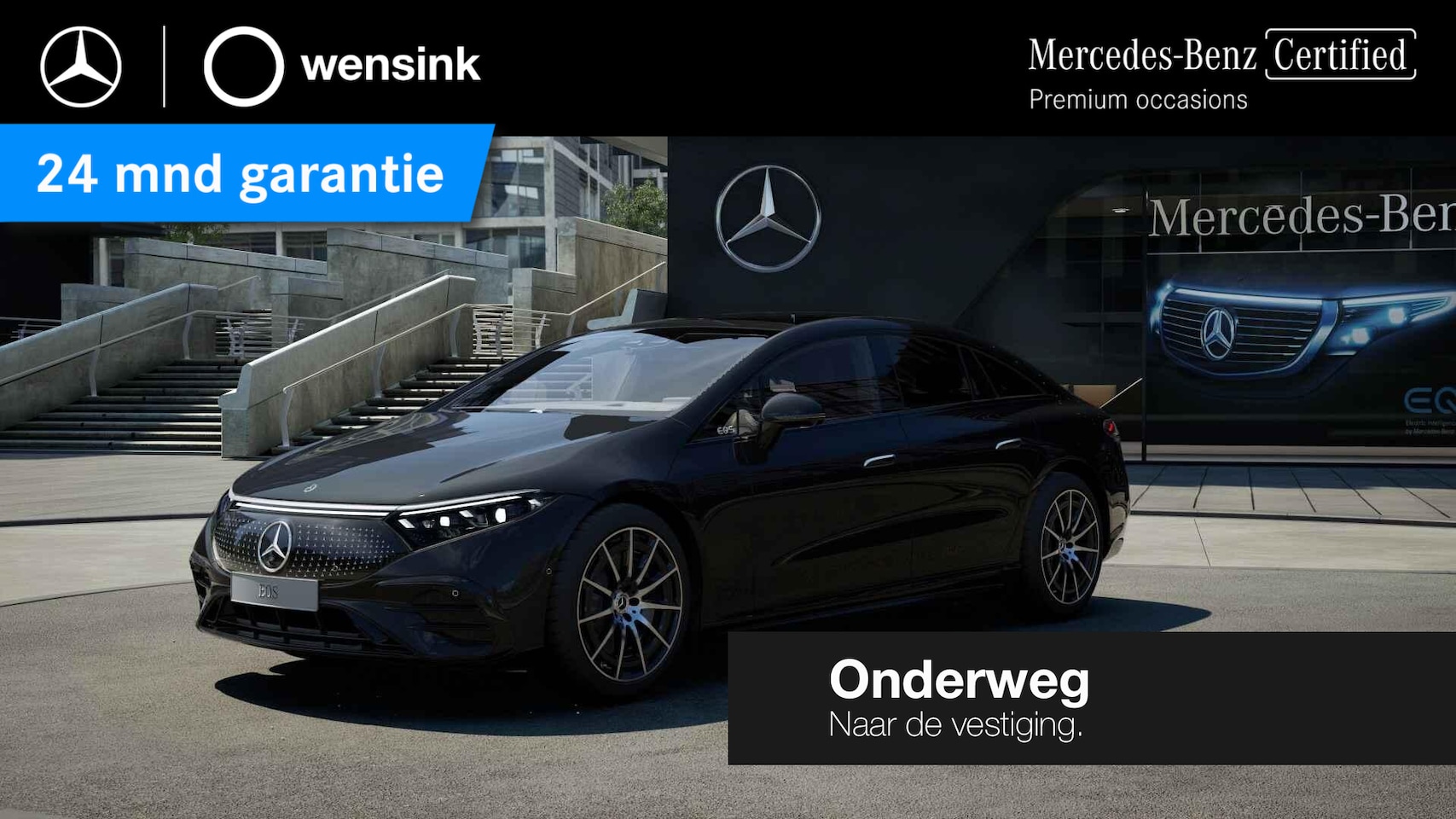 Mercedes-Benz EQS - 450+ AMG Line 108 kWh | Premium plus | Massage | Trekhaak | Panoramadak | Stoelkoeling | - AutoWereld.nl