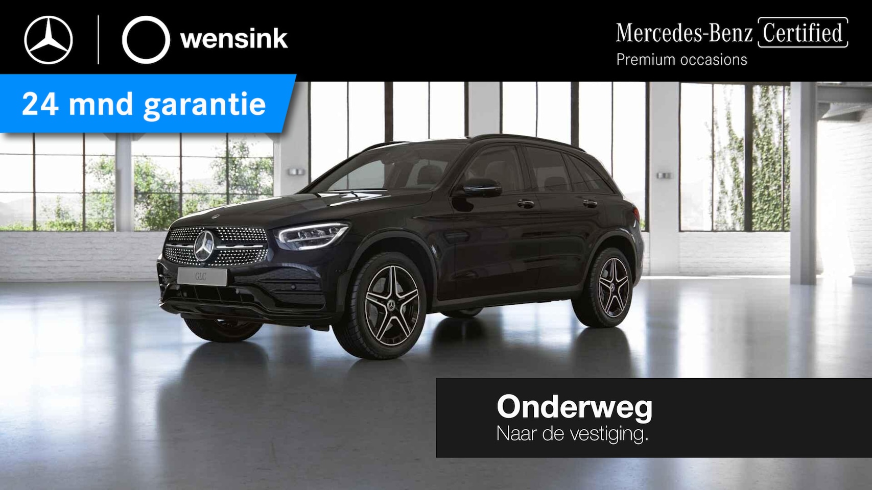 Mercedes-Benz GLC-klasse - 300e 4MATIC Business Solution AMG | Panoramadak | Trekhaak | Rij assistentie pakket | Nigh - AutoWereld.nl