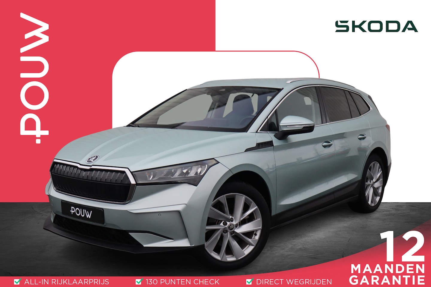 Skoda Enyaq iV - 60 180pk | SoH 94% | Warmtepomp | Stuur-, Stoel (V+A)- en Voorruitverwarming - AutoWereld.nl