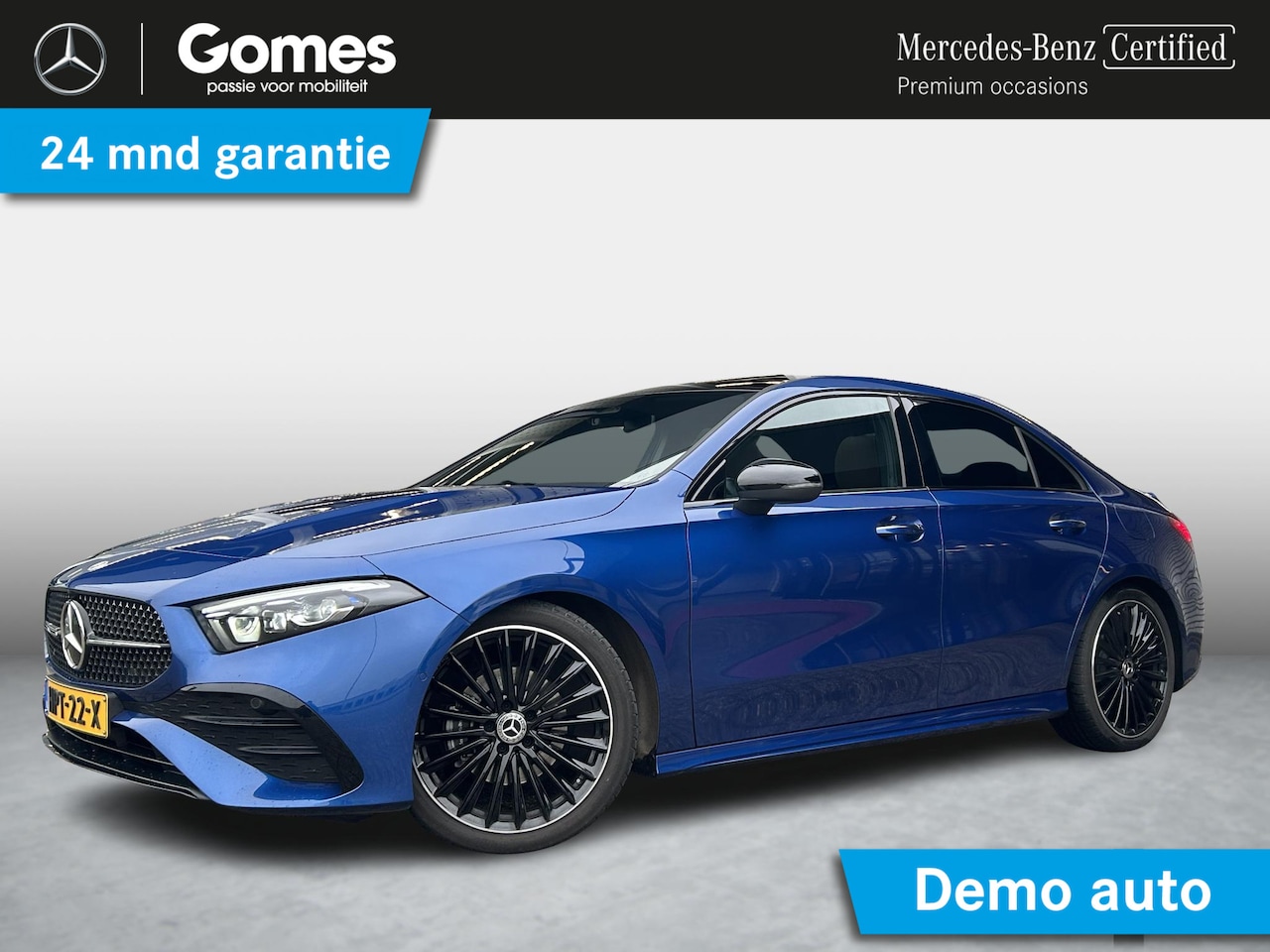 Mercedes-Benz A-klasse - Limousine 180 Star Edition AMG | Bruin Interieur | Night Pakket | Panoramadak | MULTIBEAM - AutoWereld.nl