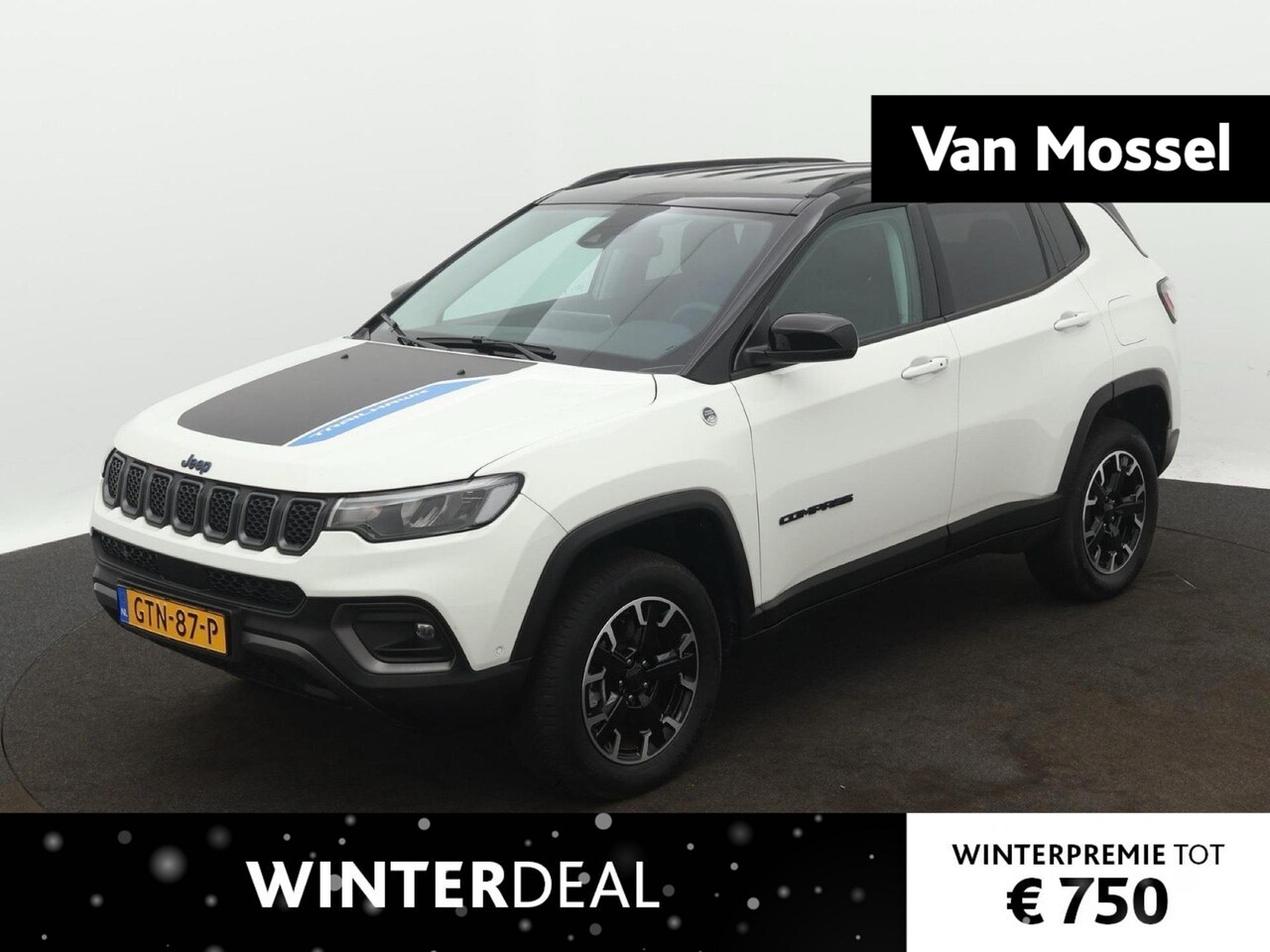 Jeep Compass - 4xe 240 Plug-in Hybrid Electric Trailhawk | Navigatiesysteem | Achteruitrijcamera | Climat - AutoWereld.nl