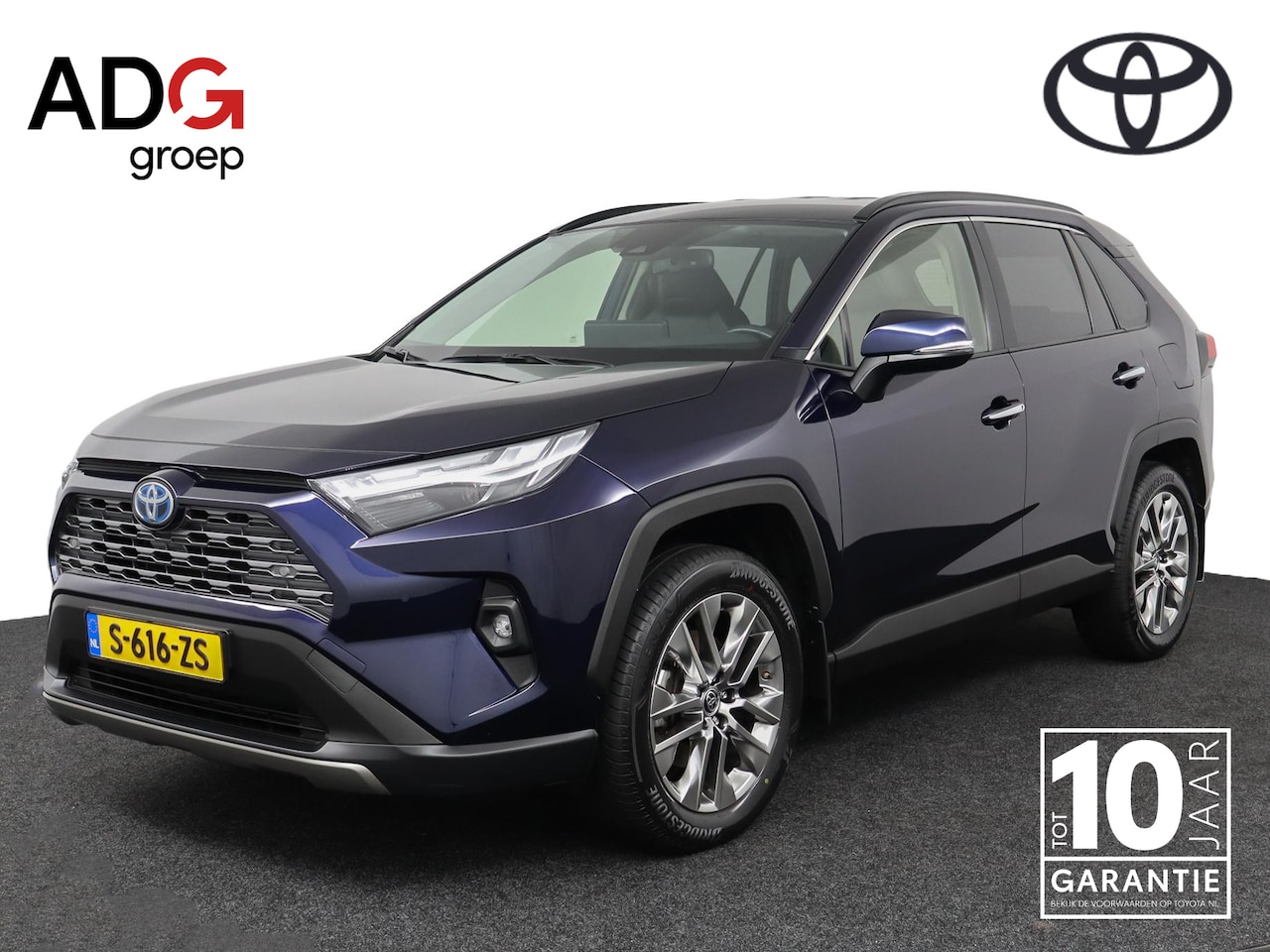 Toyota RAV4 - 2.5 Hybrid AWD Executive | leder bekleding | Apple Carplay/Android Auto | Trekhaak | 1650 - AutoWereld.nl
