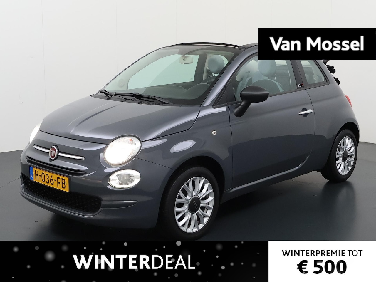 Fiat 500 C - 1.2 Young | Cabrio | Airco | Cruise control  | Navigatie - AutoWereld.nl