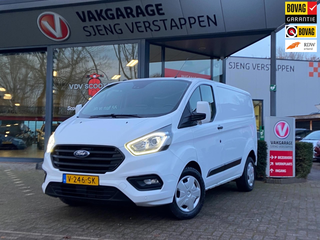 Ford Transit Custom - 340 2.0 TDCI L1H1 Trend autm. hoog laadvermogen !! Bovag rijklaarprijs !! - AutoWereld.nl