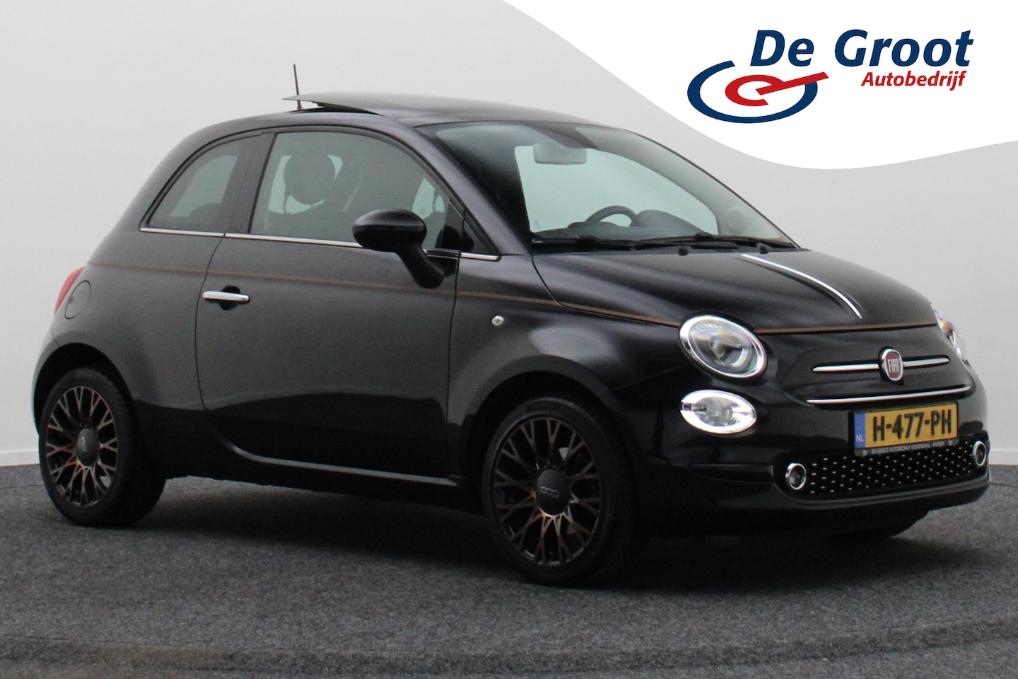 Fiat 500 - 1.2 Automaat Panoramadak, Cruise, - AutoWereld.nl