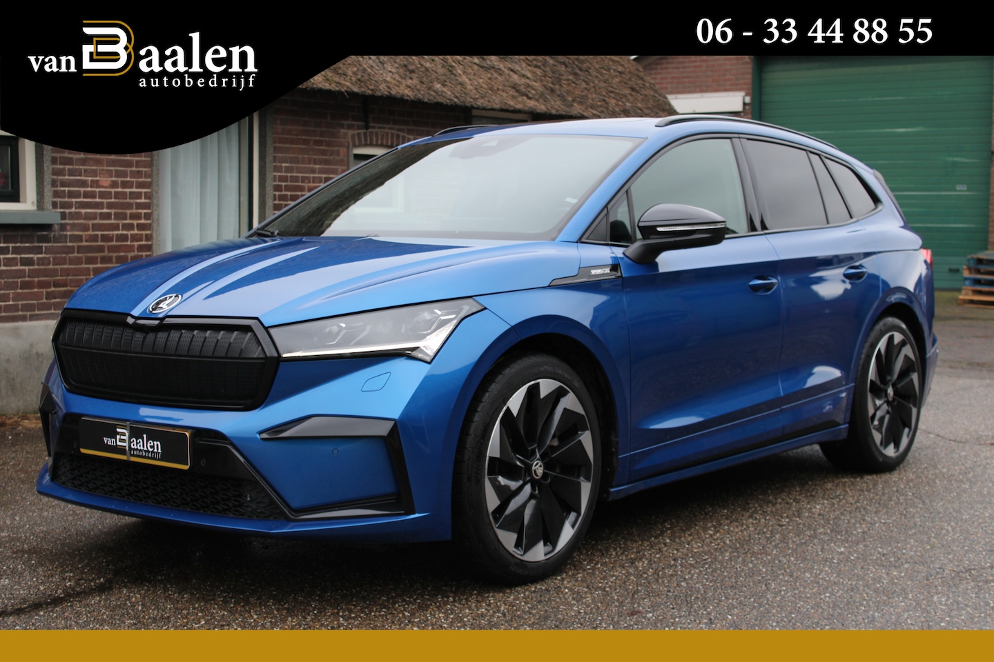 Skoda Enyaq iV - 80 Sportline SOh 90% PANO LEER SFEER TREKHAAK 158000KM!!! - AutoWereld.nl