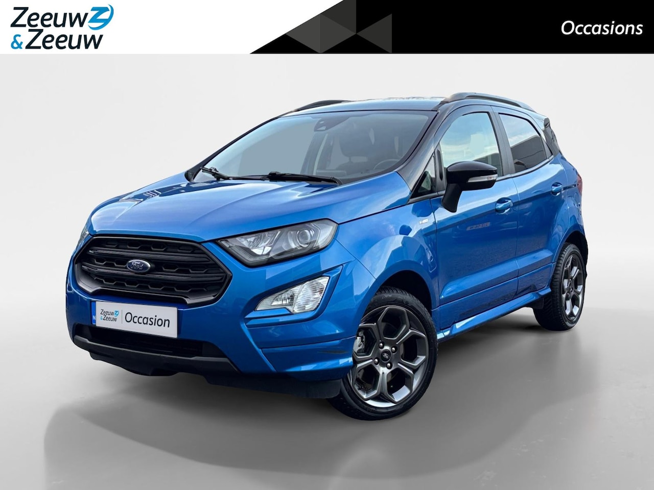 Ford EcoSport - 1.0 EcoBoost ST-Line | Two-Tone | Winter Pakket | Half lederen bekleding | Parkeersensoren - AutoWereld.nl