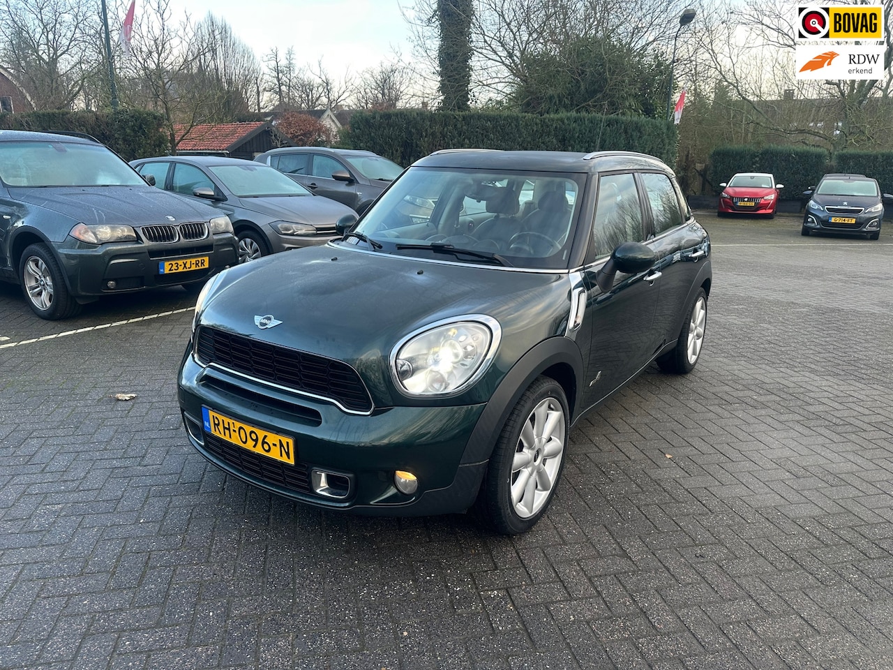MINI Countryman - 1.6 Cooper S ALL4 Chili Mini 1.6 Cooper S ALL4 Chili , navigatie , leer , pdc - AutoWereld.nl