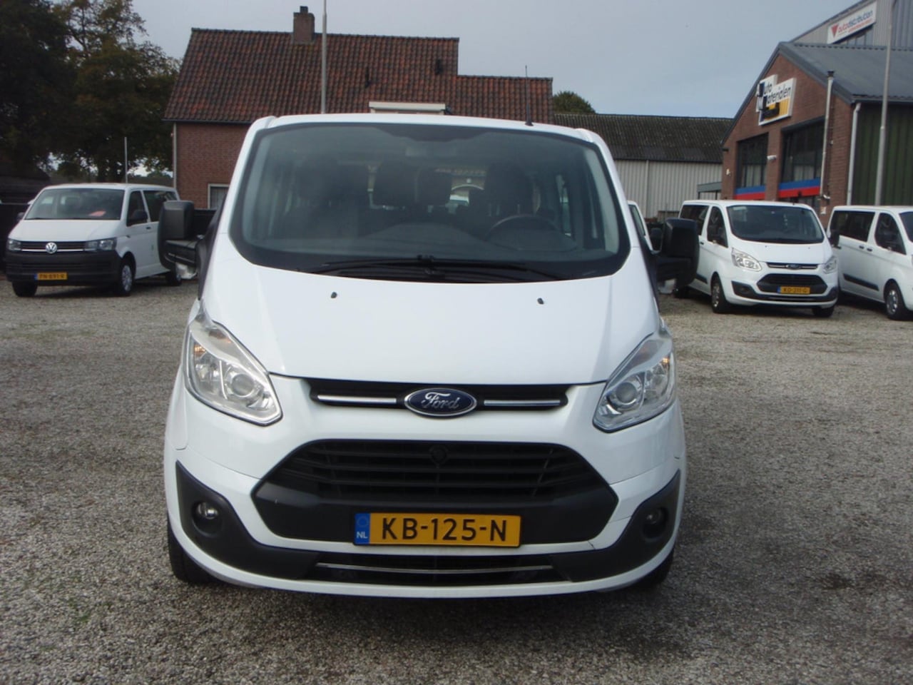 Ford Transit Custom - 310 2.0 TDCI L1Trend 9 persoons personenbus bj 16 - AutoWereld.nl