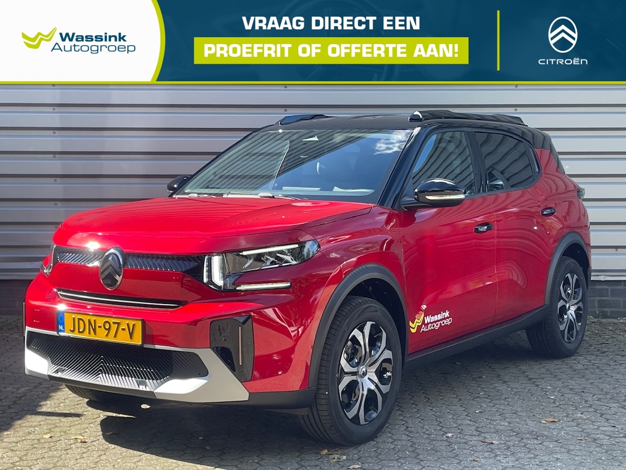 Citroën C3 Aircross - Hybrid 145pk e-DCS Plus I Carplay I Camera I Cruise I DAB - AutoWereld.nl