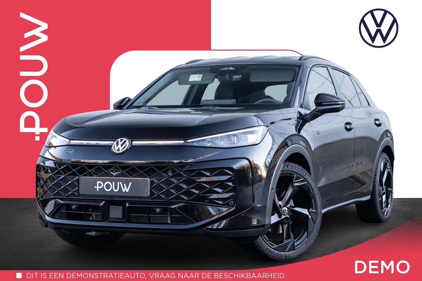 Volkswagen T-Roc - 1.5 eTSI 150pk DSG R-Line First Edition | 20" Velgen | Black Style | Head-up | Matrix LED - AutoWereld.nl