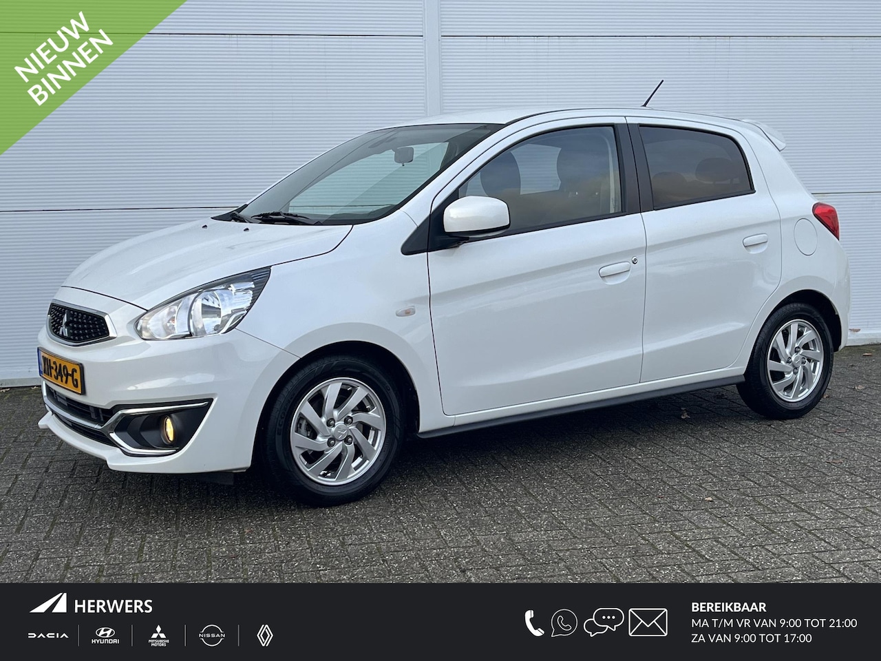 Mitsubishi Space Star - 1.0 Intense / airco / lichtmetalen velgen 14" / achteropkomend verkeer waarschuwing / - AutoWereld.nl