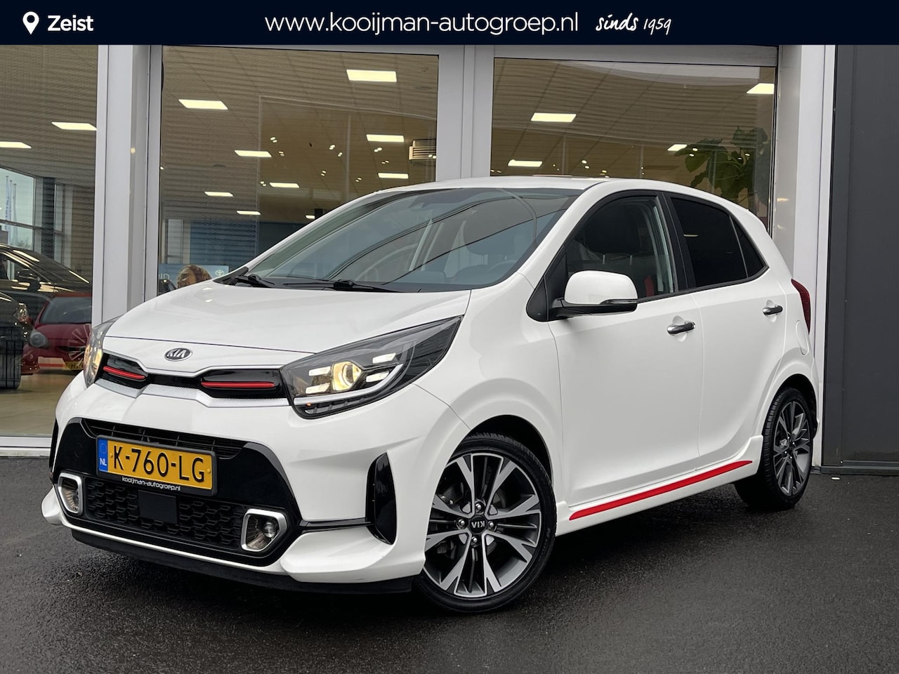 Kia Picanto - 1.0 T-GDi GT-Line 5p 100pk ! | Lichtmetalen velgen | - AutoWereld.nl