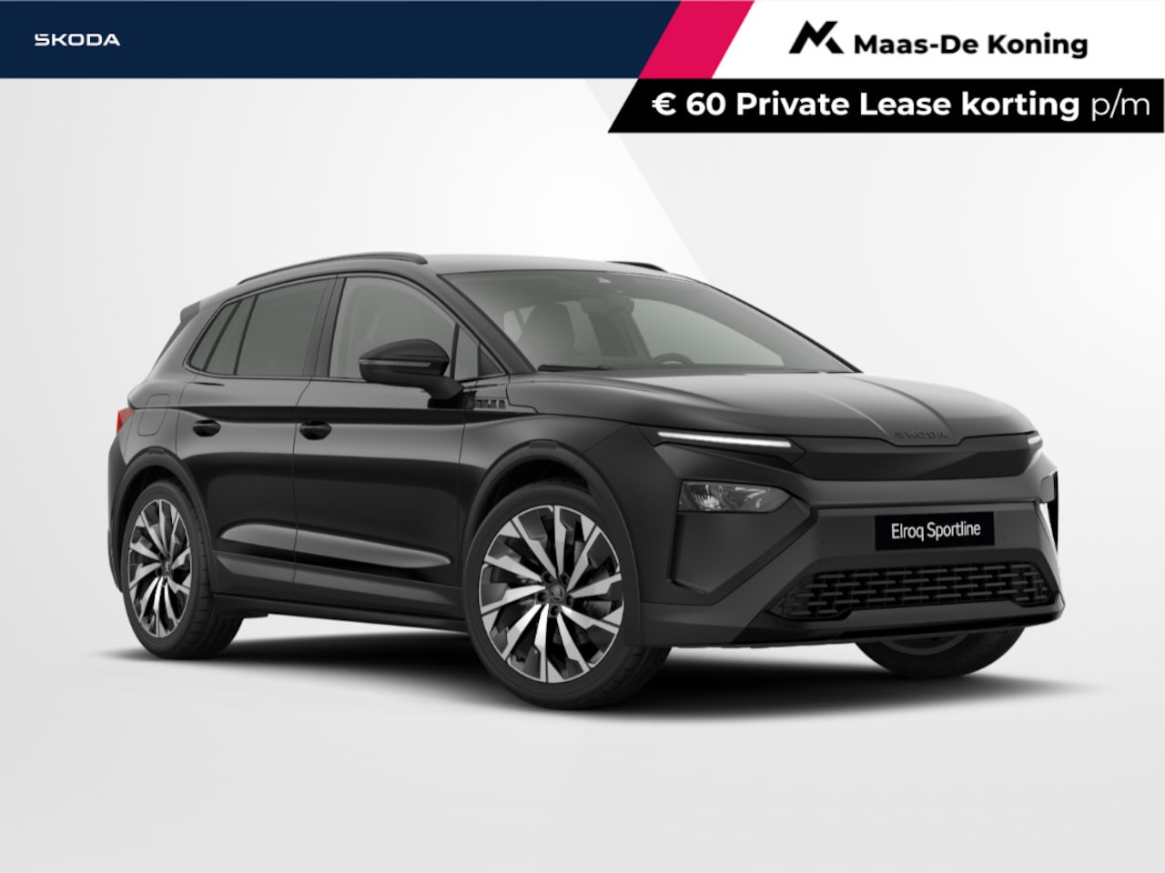Skoda Elroq - 60 Sportline | 21'' Lichtmetalen Velgen | Trekhaak wegklapbaar | 1500,- inruilvoordeel!! - AutoWereld.nl